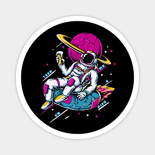 Take Me On A Ride Astronaut Tee! Magnet